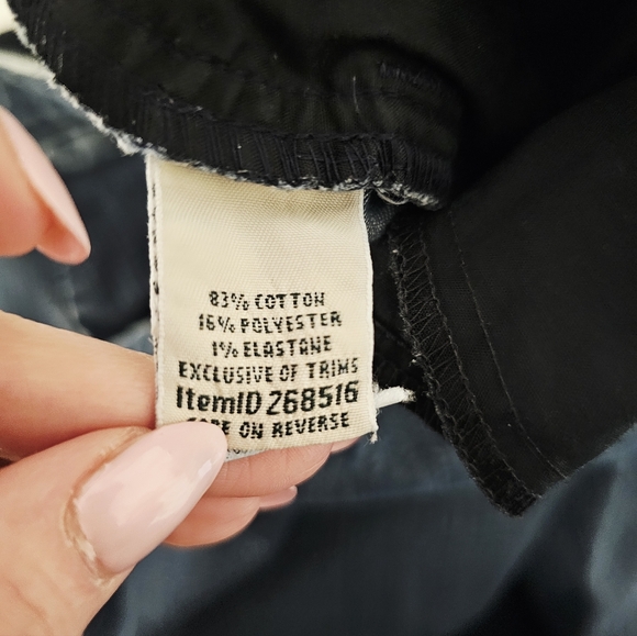 L.L.Bean Classic Blue Denim Women's Capri Jeans Size 16 - Picture 6 of 8